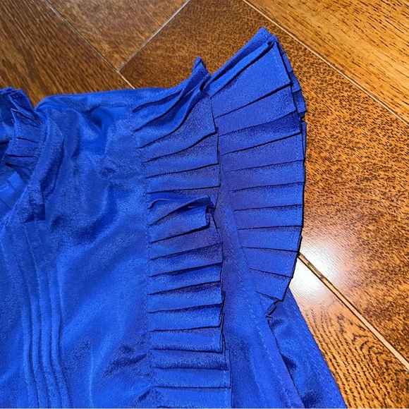 Belted ruffle blouse - Picture 4 of 6